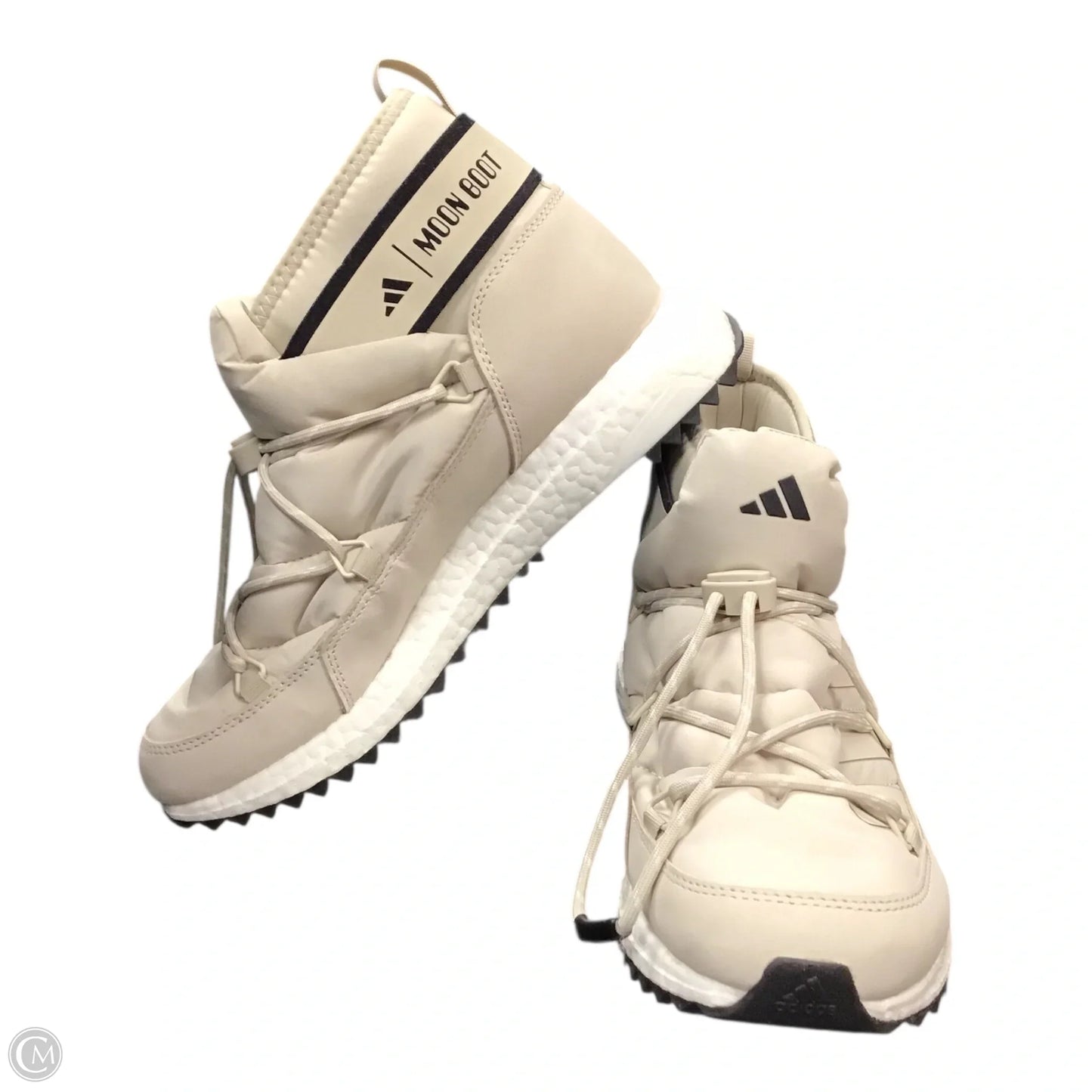 Shoes Sneakers By Adidas In Black & Tan, Size: 7