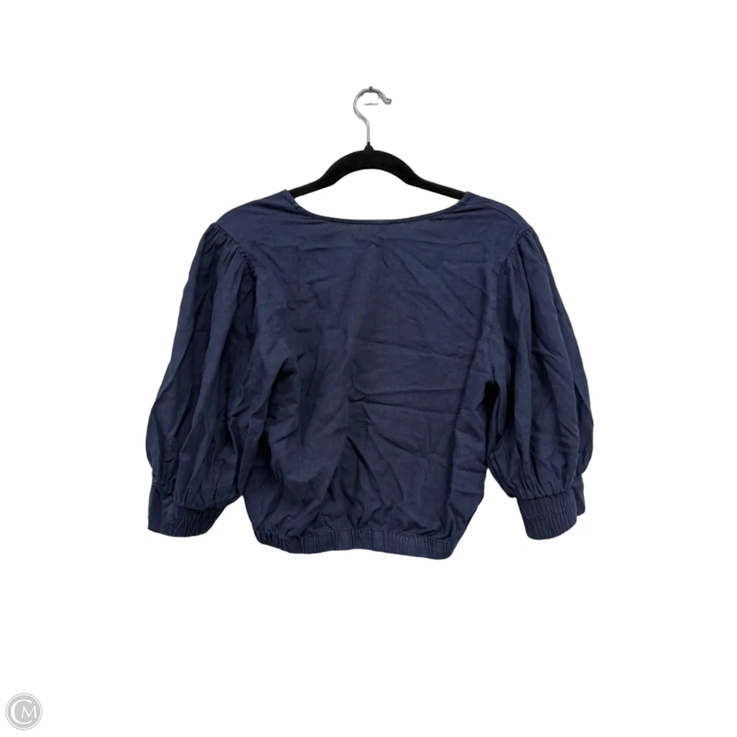 Top Short Sleeve By Clothes Mentor In Blue, Size: M