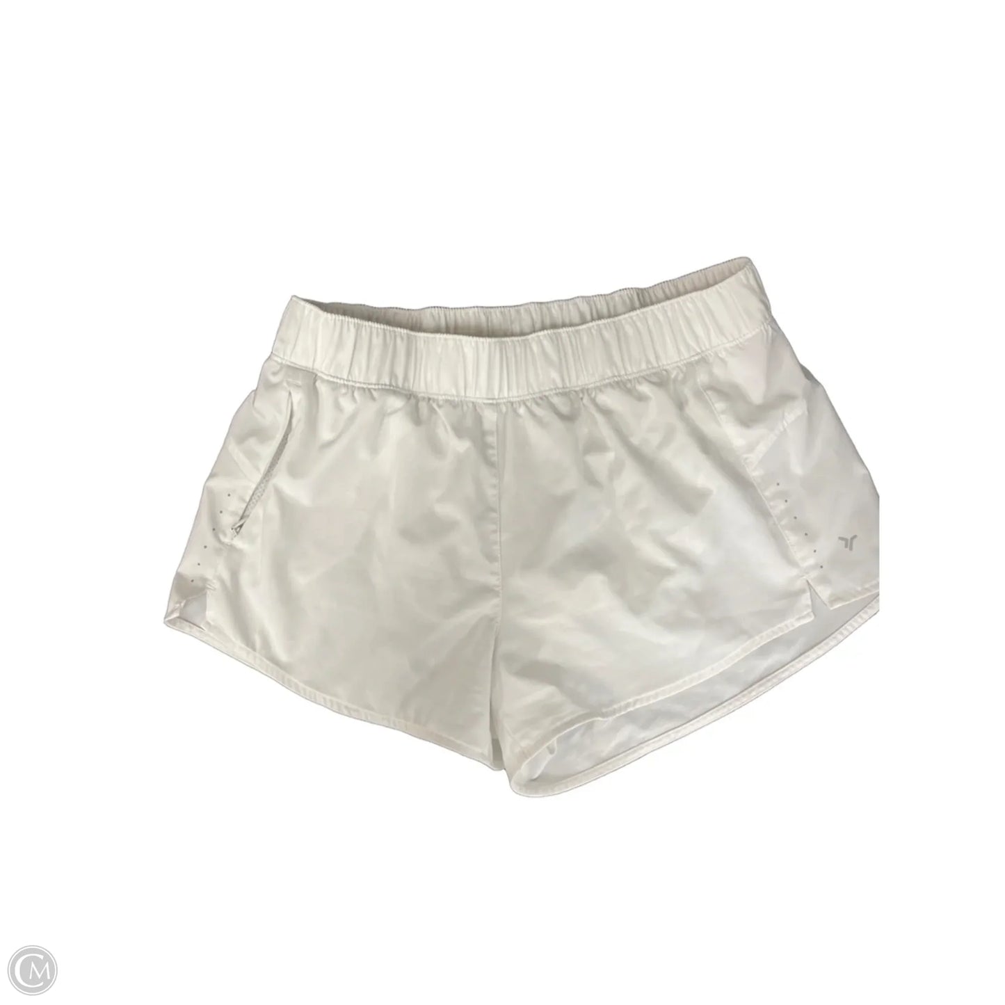 Athletic Shorts By Old Navy In White, Size: M