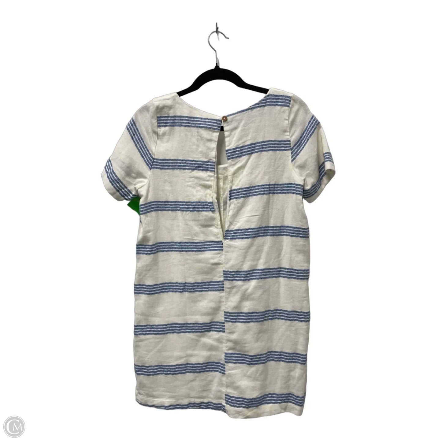 Dress Casual Short By Free People In Blue & Cream, Size: S