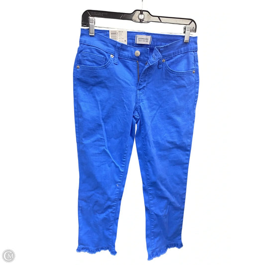 Jeans Cropped By Crown And Ivy In Blue, Size: 2