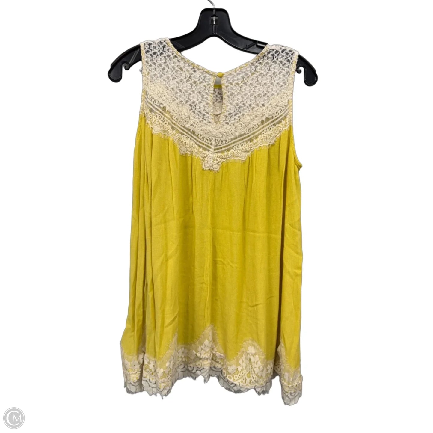 Dress Casual Short By Umgee In Yellow, Size: S