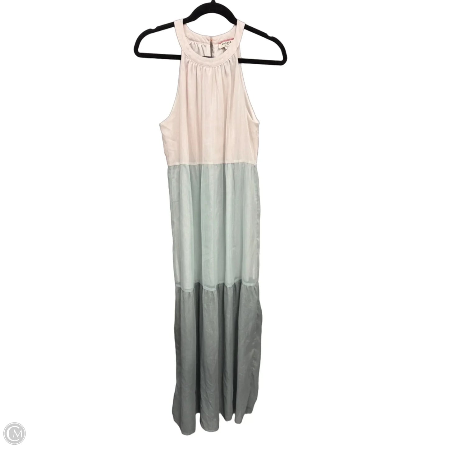 Dress Casual Maxi By Andree By Unit In Green, Size: M