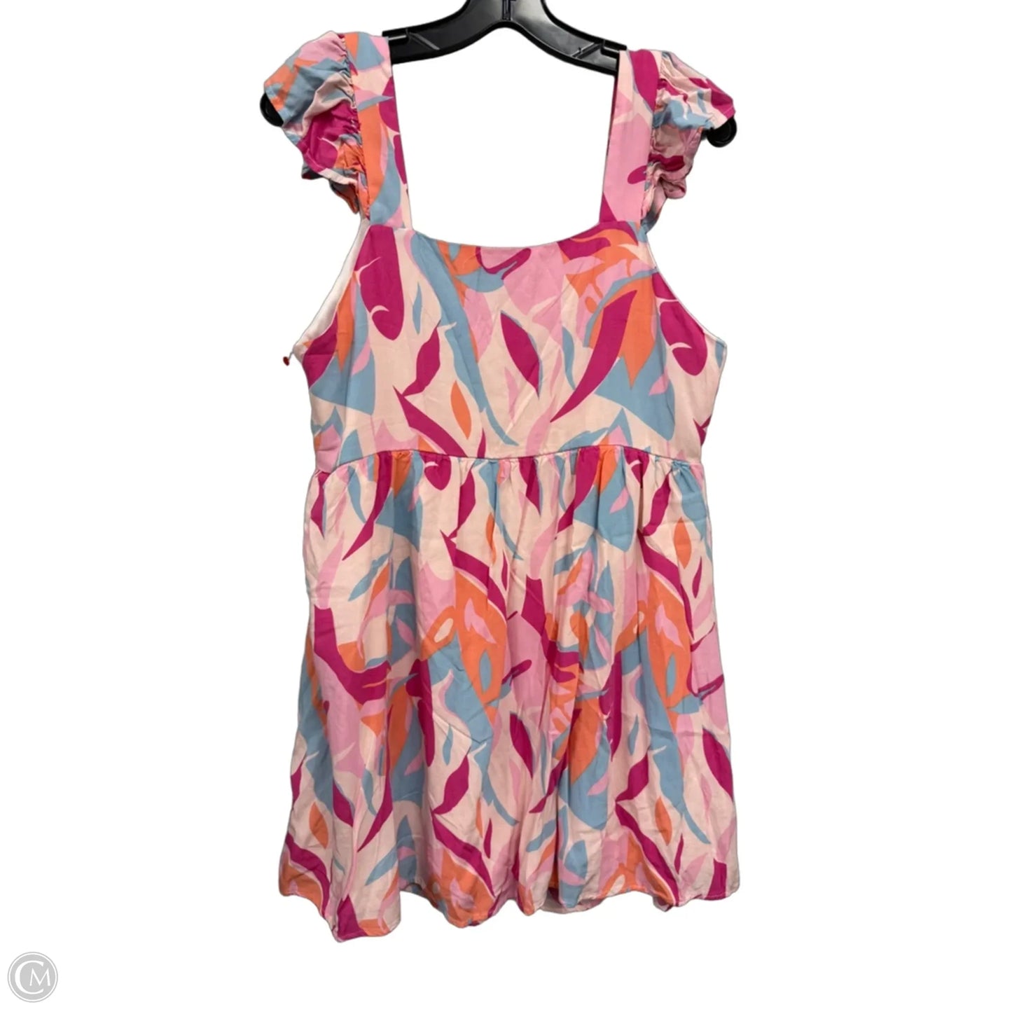 Dress Casual Short By Emily Wonder In Pink, Size: M