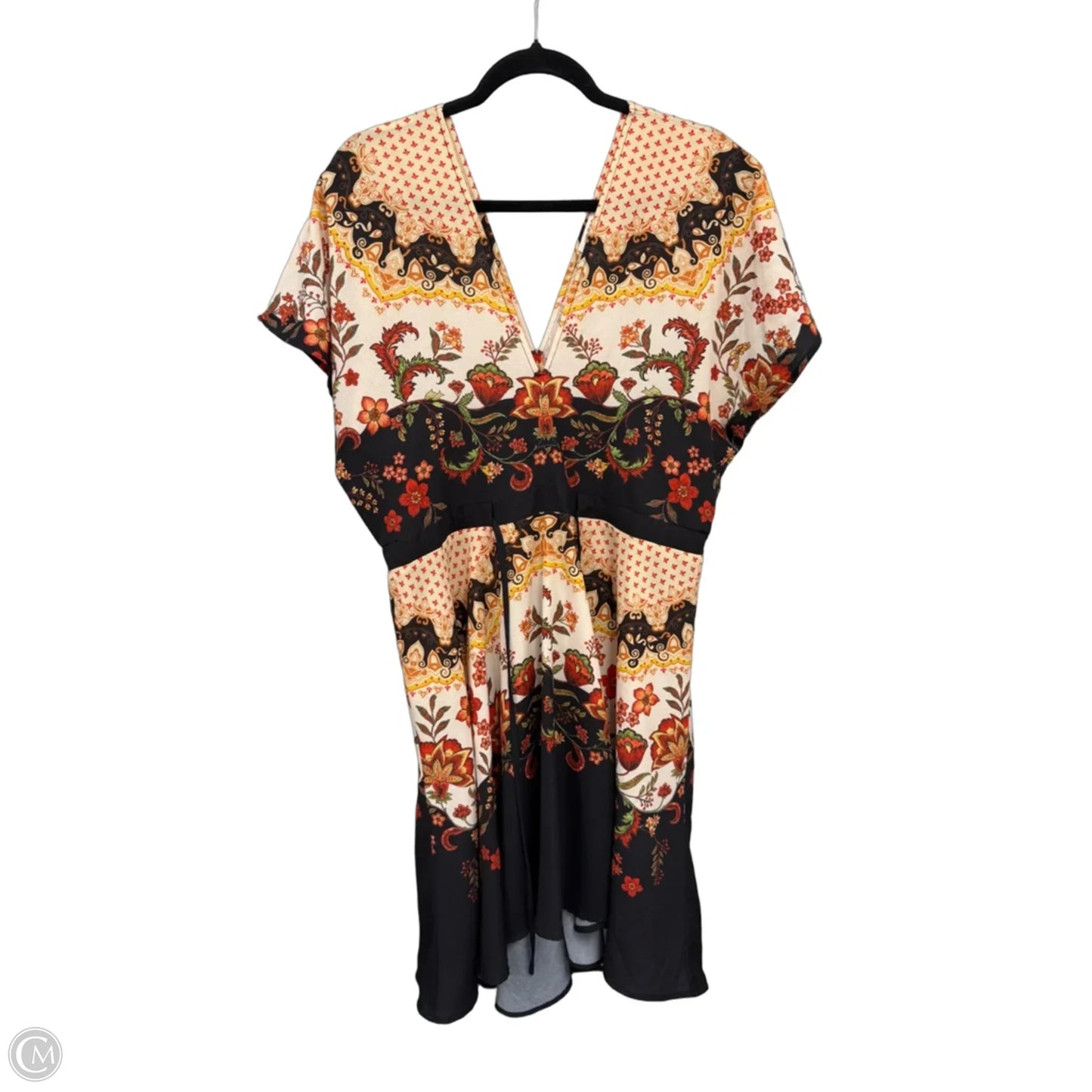 Dress Casual Short By Umgee In Black & Red, Size: M