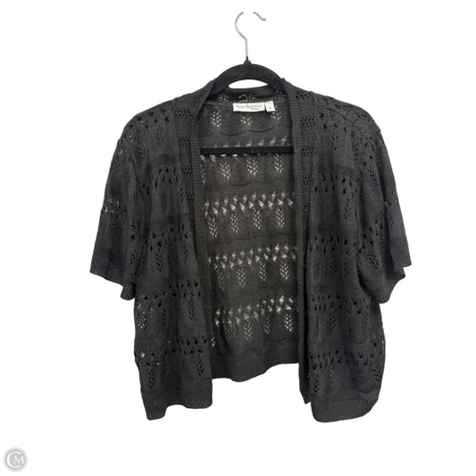 Cardigan By Kim Rogers In Black, Size: 1x