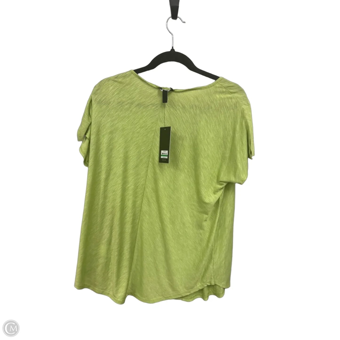 Top Short Sleeve By Jones New York In Green, Size: L