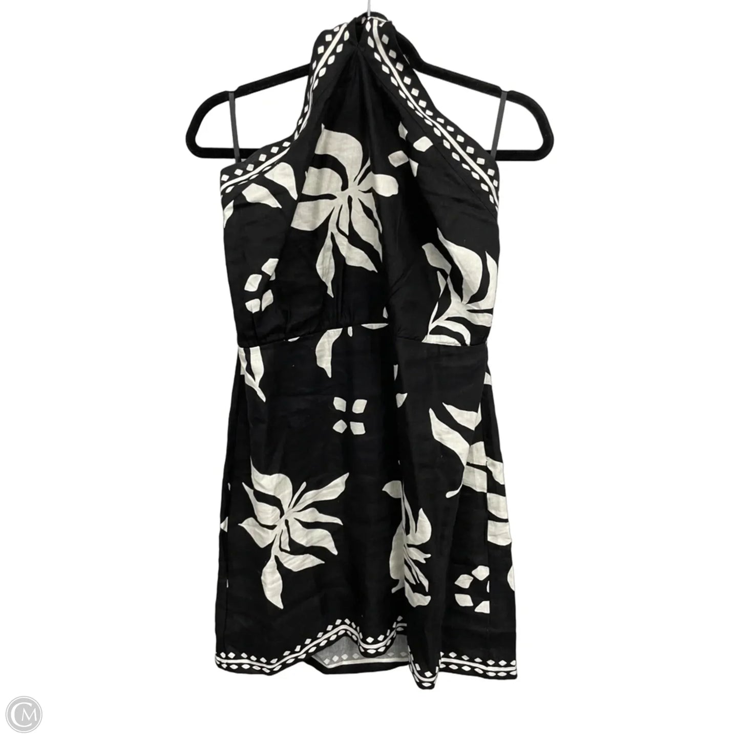 Dress Casual Short By Loft In Black & Cream, Size: 10