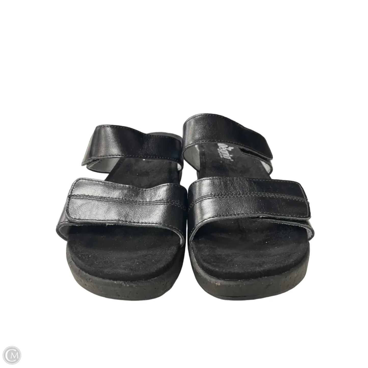 Sandals Heels Platform By Alegria In Black, Size: 8.5