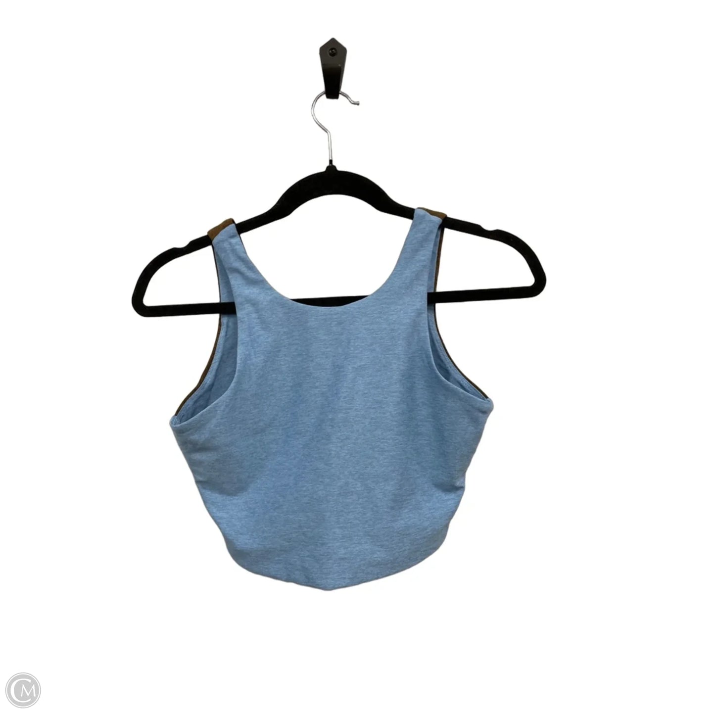 Athletic Tank Top By Outdoor Voices In Blue & Brown, Size: S