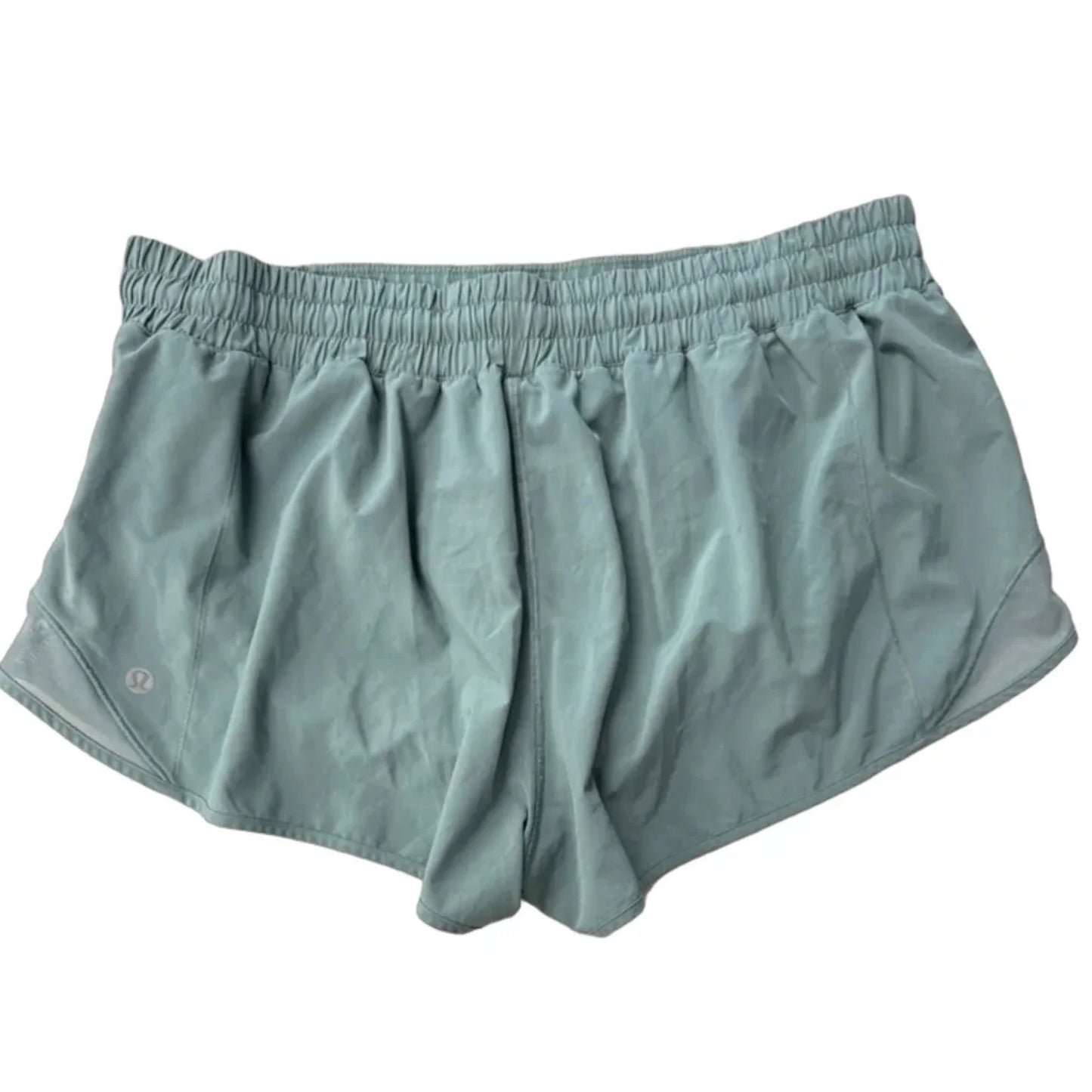 Athletic Shorts By Lululemon In Green, Size: Xl
