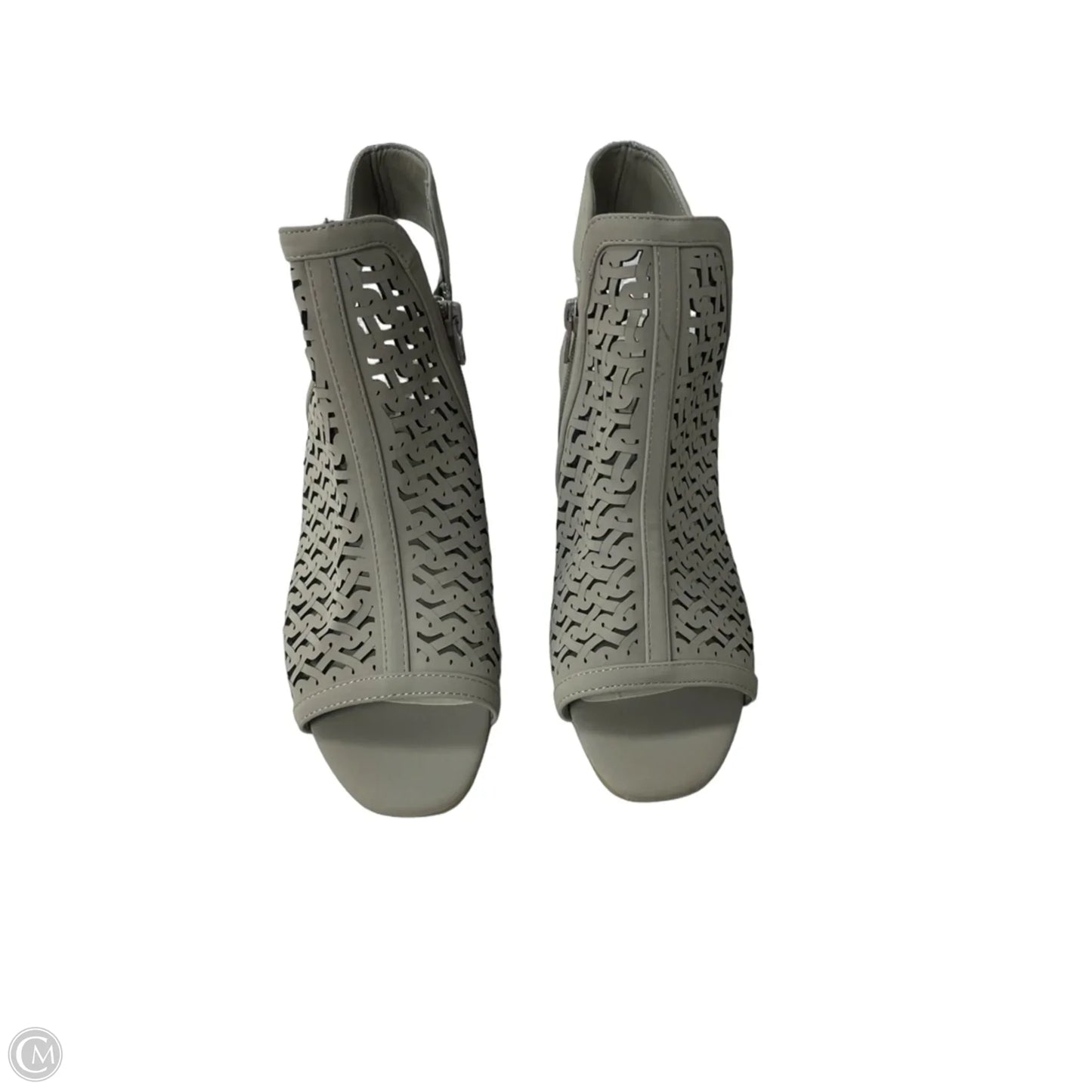 Shoes Heels Block By Clothes Mentor In Taupe, Size: 9