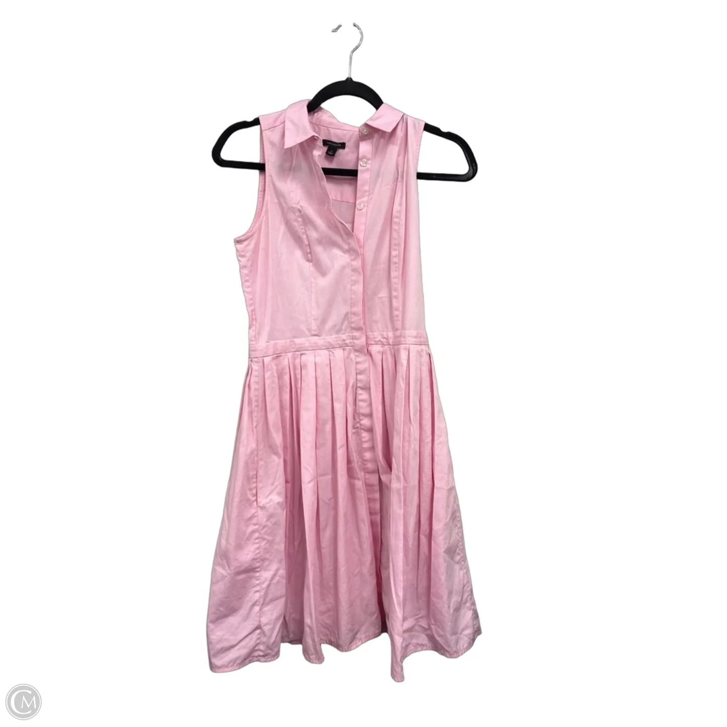 Dress Casual Midi By Ann Taylor In Pink, Size: 2