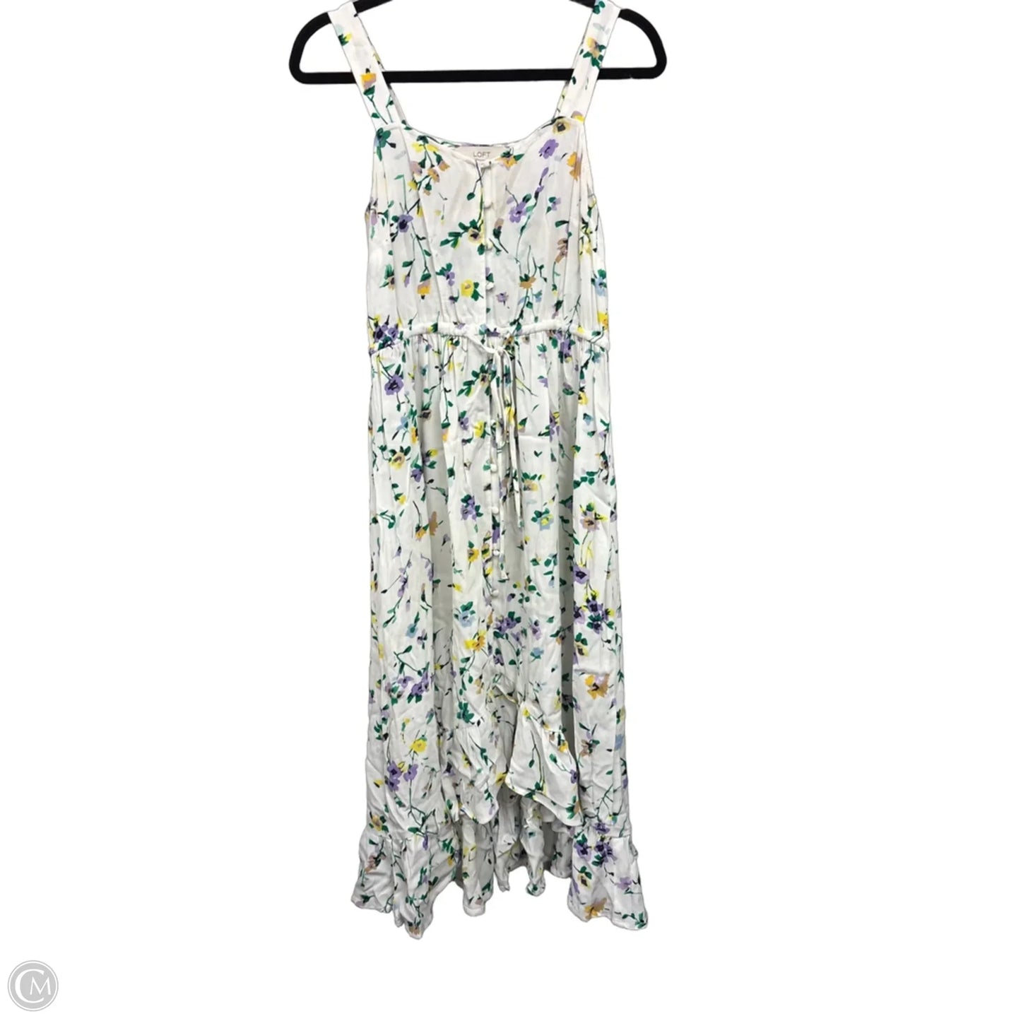 Dress Casual Maxi By Loft In Floral Print, Size: 2