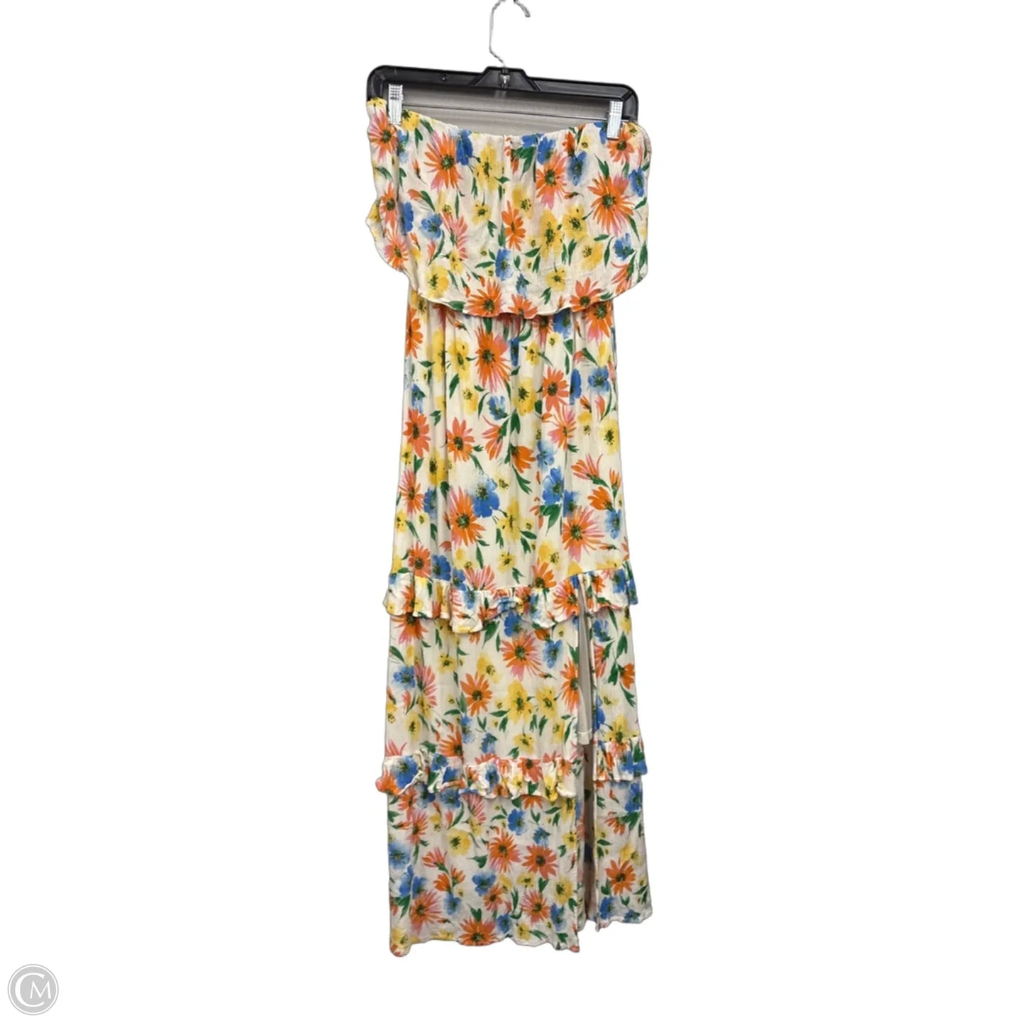 Dress Casual Maxi By Lush In Floral Print, Size: M