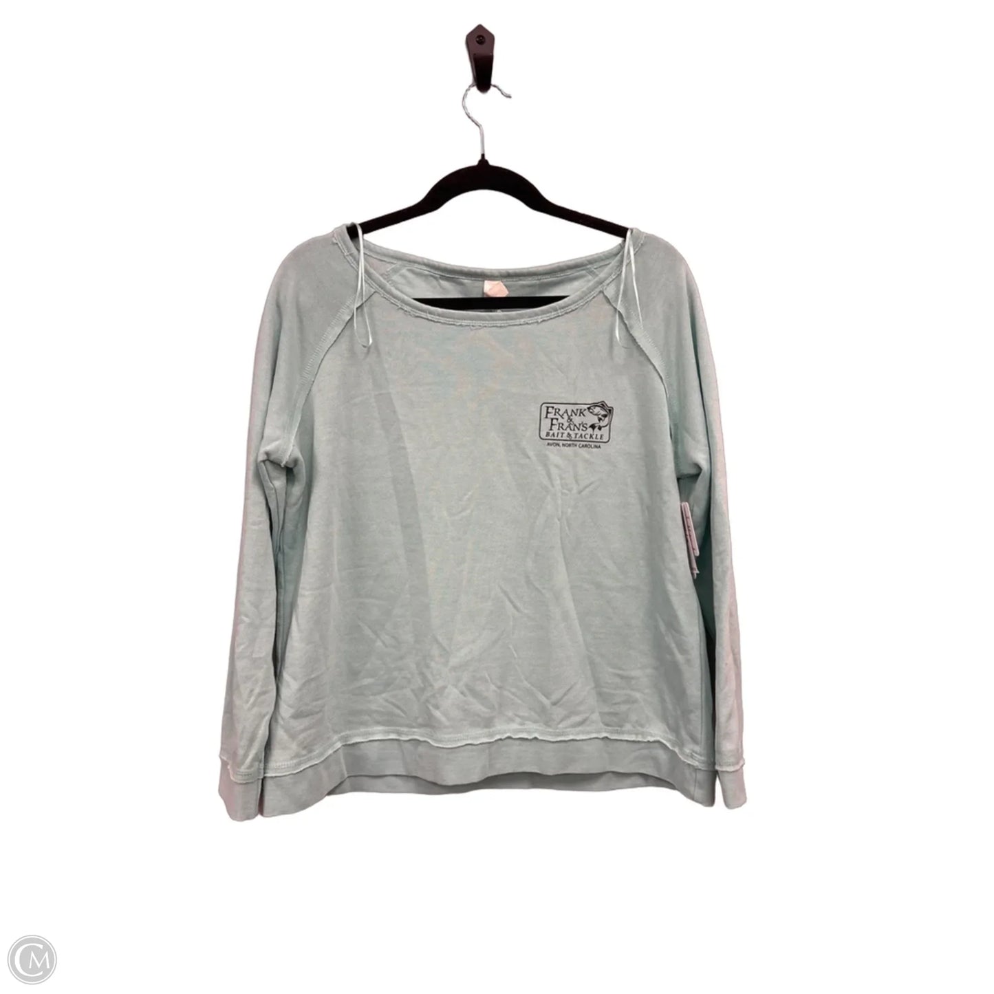 Top Long Sleeve By Clothes Mentor In Teal, Size: M