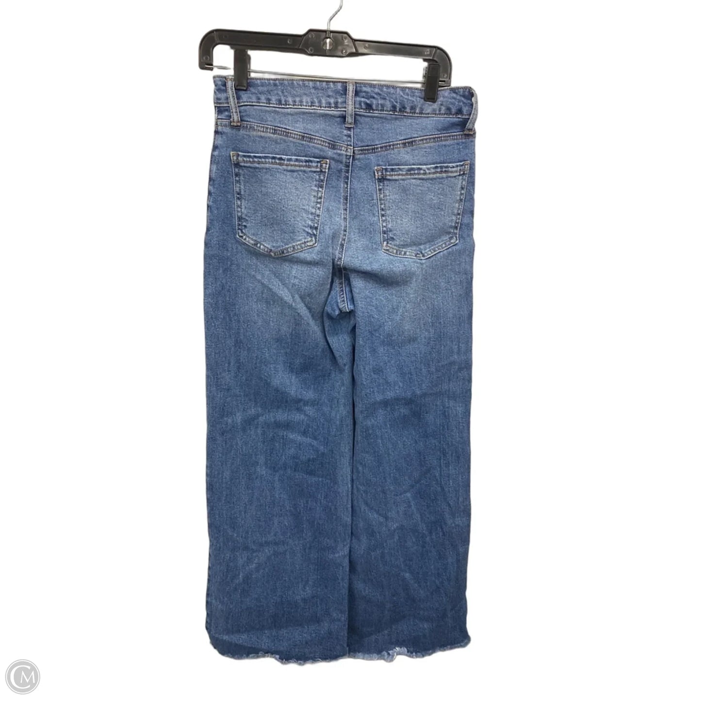Jeans Wide Leg By Bcbgeneration In Blue Denim, Size: S