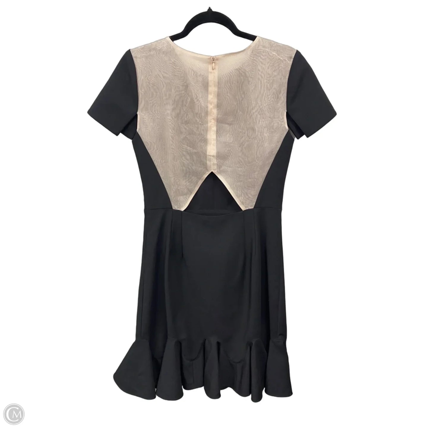 Dress Casual Midi By Tibi In Black & Cream, Size: 8