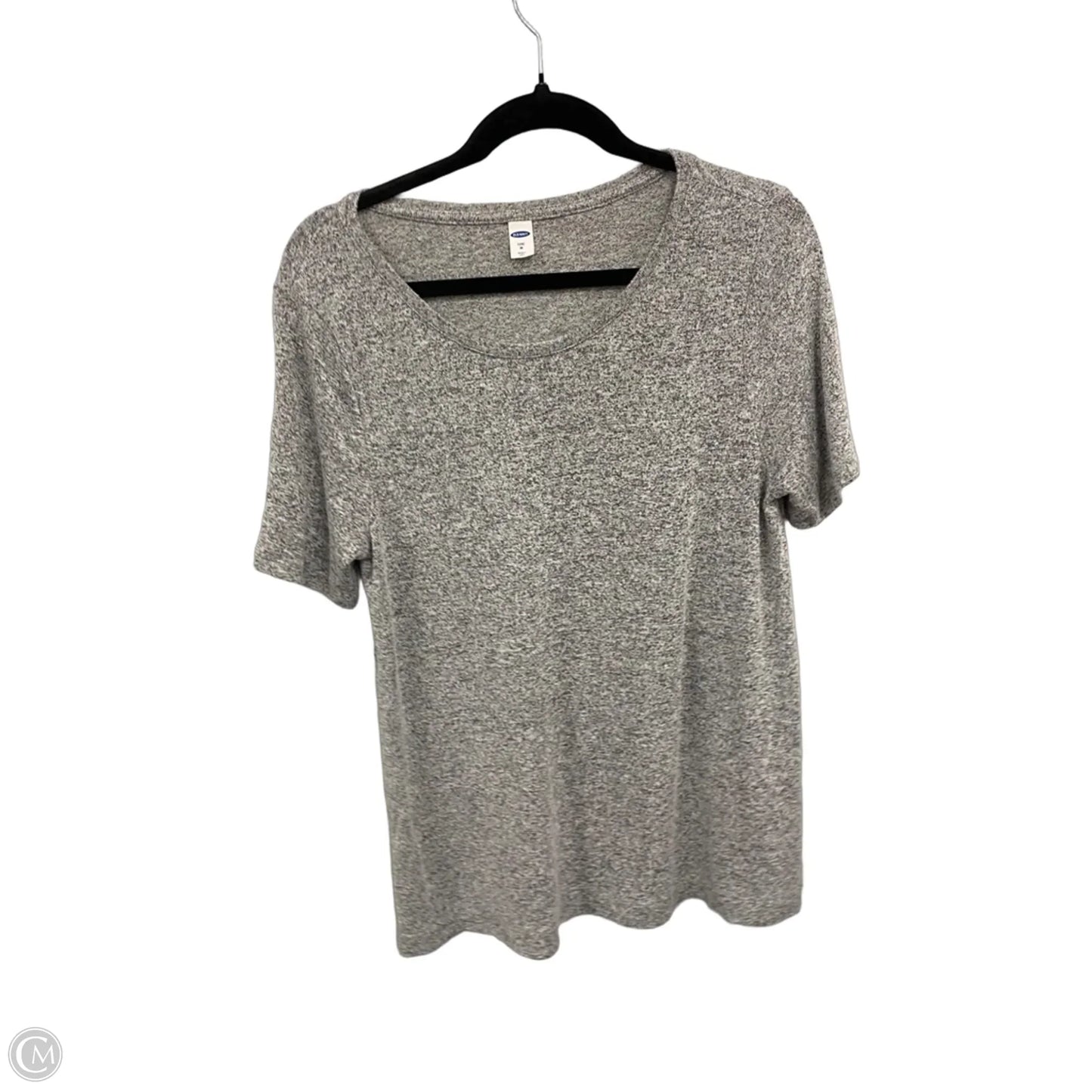 Top Short Sleeve By Old Navy In Grey, Size: M