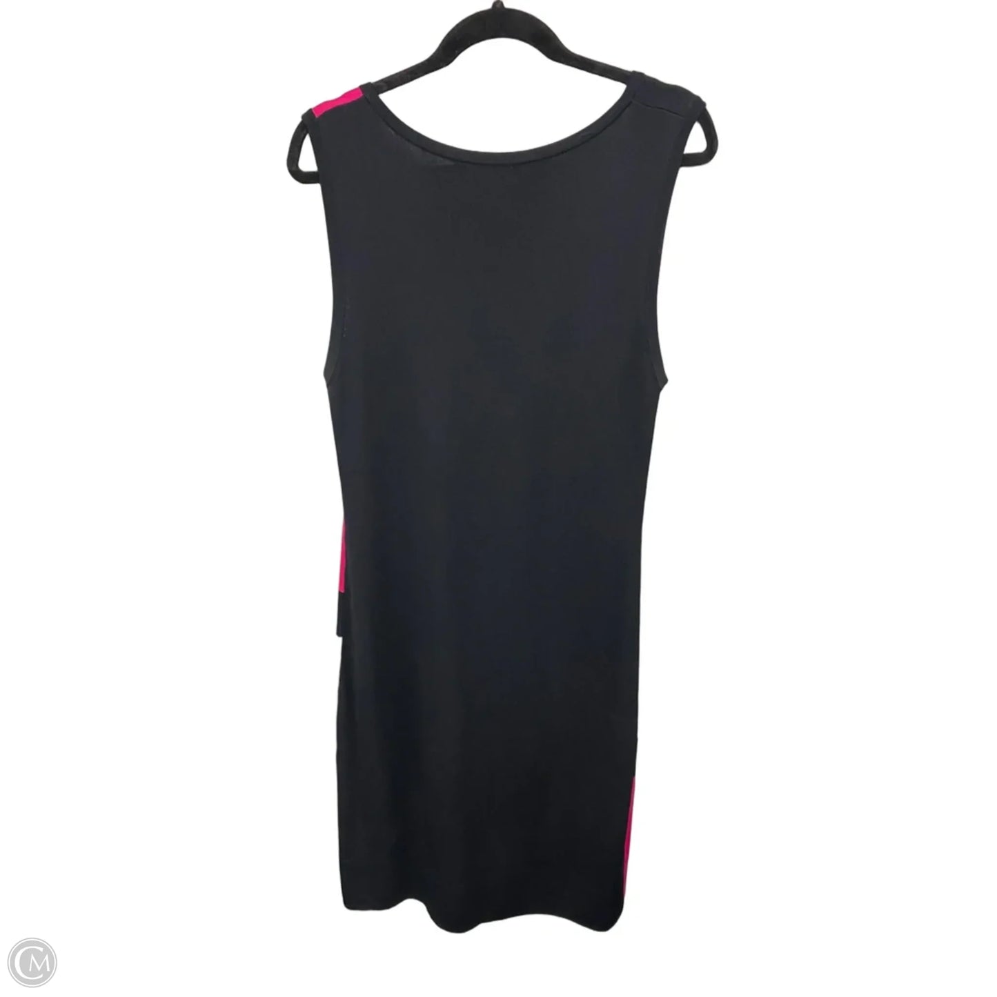 Dress Casual Maxi By Grace In Black & Pink, Size: Xl