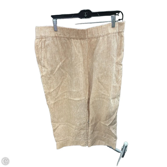 Pants Linen By Pure Jill In Orange, Size: Xl