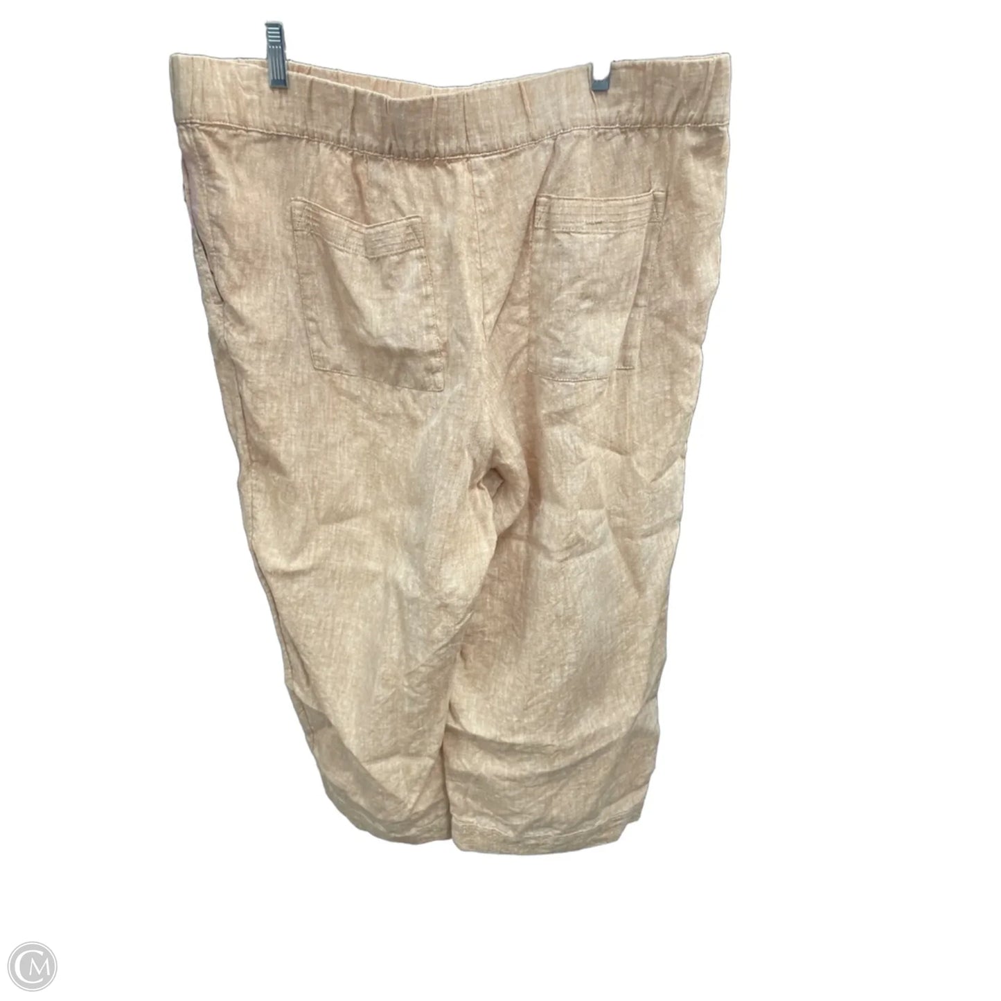 Pants Linen By Pure Jill In Orange, Size: Xl