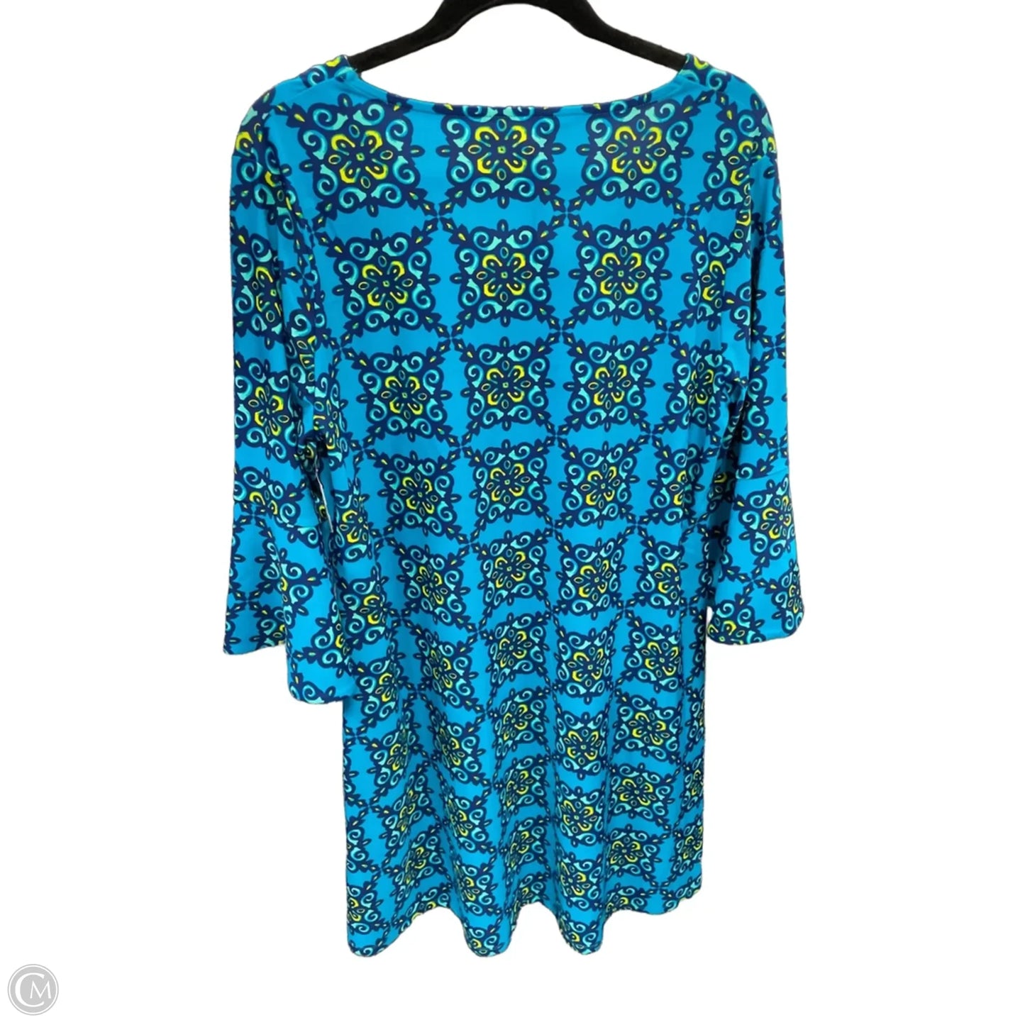 Dress Casual Short By Clothes Mentor In Blue, Size: L