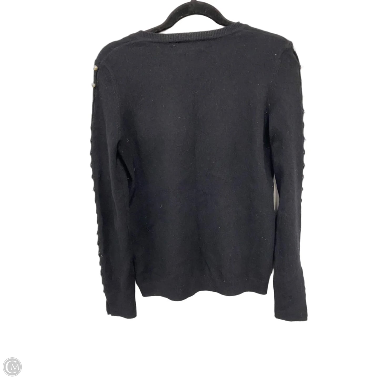 Sweater Cashmere By Clothes Mentor In Black, Size: M