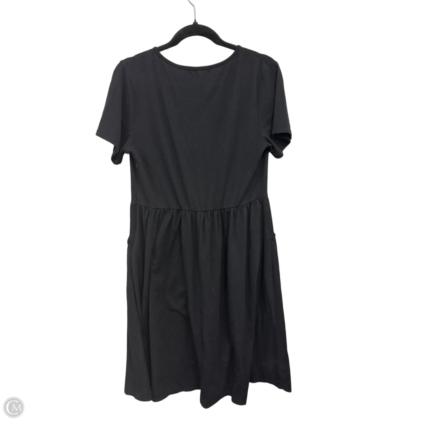 Dress Casual Midi By Clothes Mentor In Black, Size: Xl