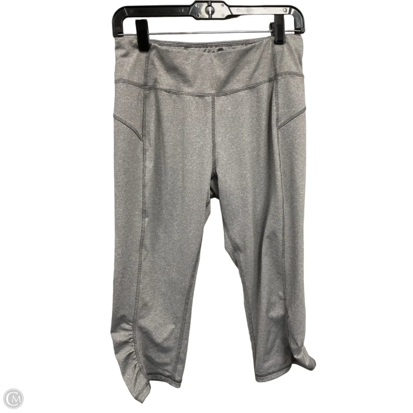 Athletic Leggings Capris By Danskin In Grey, Size: M
