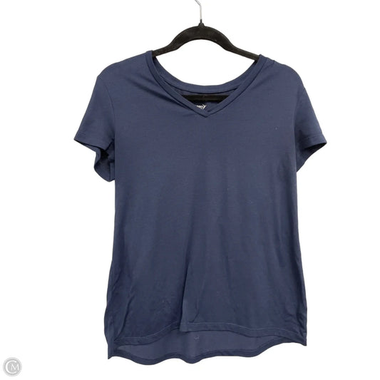 Athletic Top Short Sleeve By Old Navy In Blue, Size: M