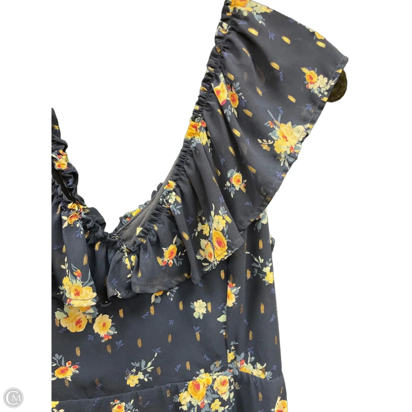 Dress Casual Maxi By Miami In Floral Print, Size: S