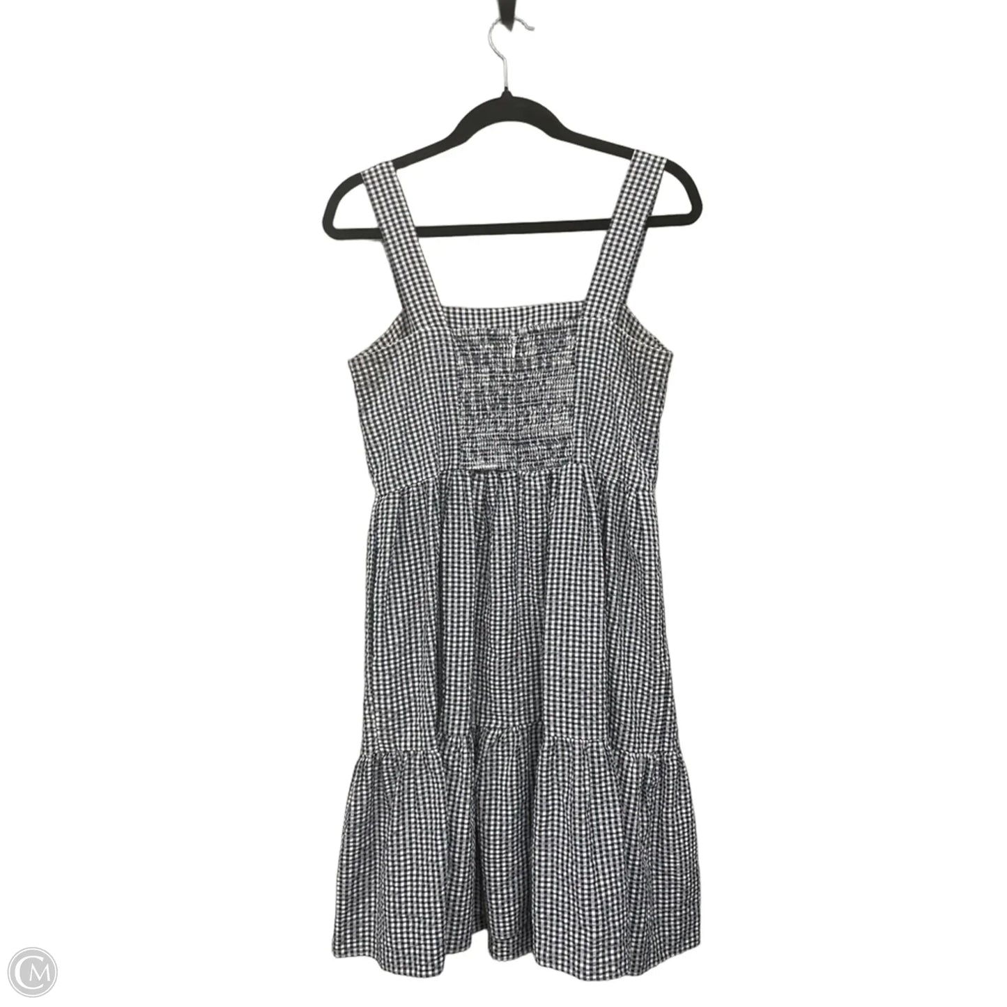 Dress Casual Short By Eliza J In Blue & White, Size: 10p