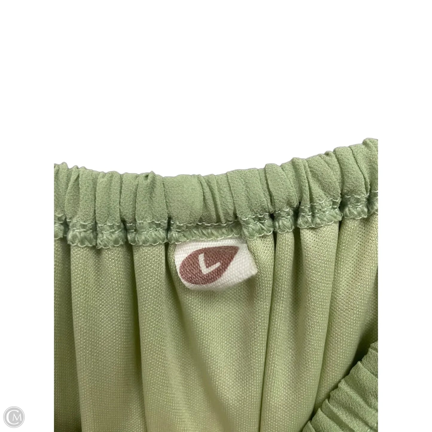 Dress Casual Midi By Clothes Mentor In Green, Size: L