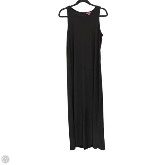 Dress Casual Maxi By Vince Camuto In Black, Size: M