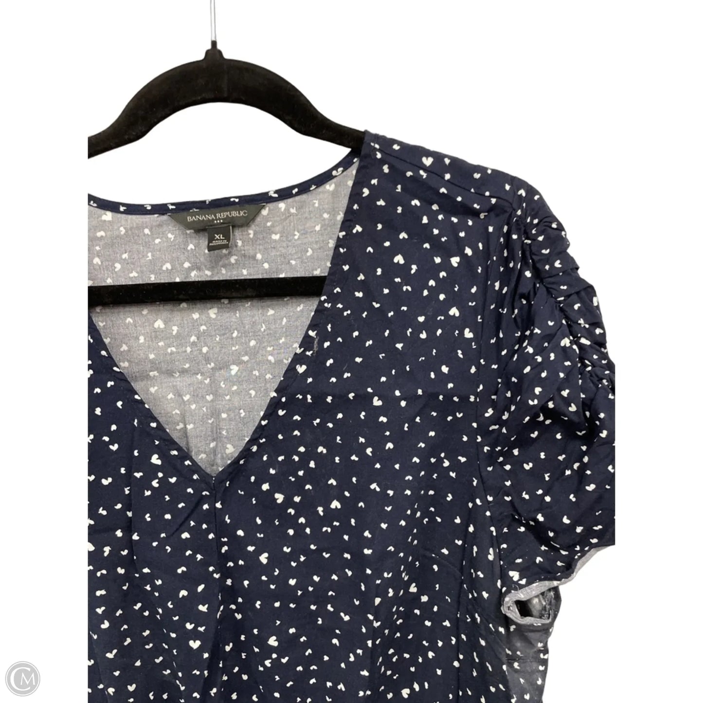 Dress Casual Midi By Banana Republic In Blue, Size: Xl