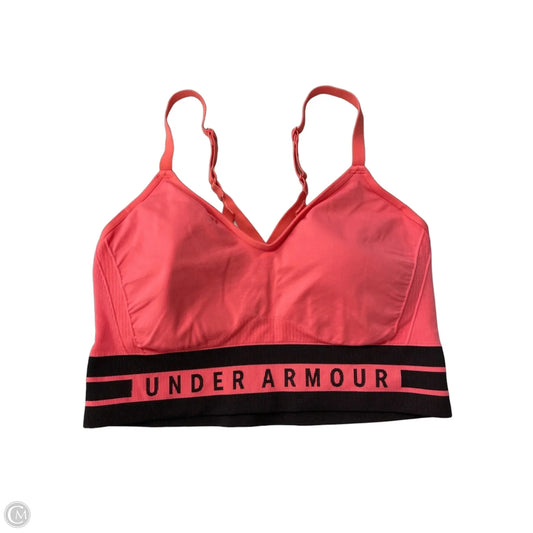 Athletic Bra By Under Armour In Pink, Size: Xl