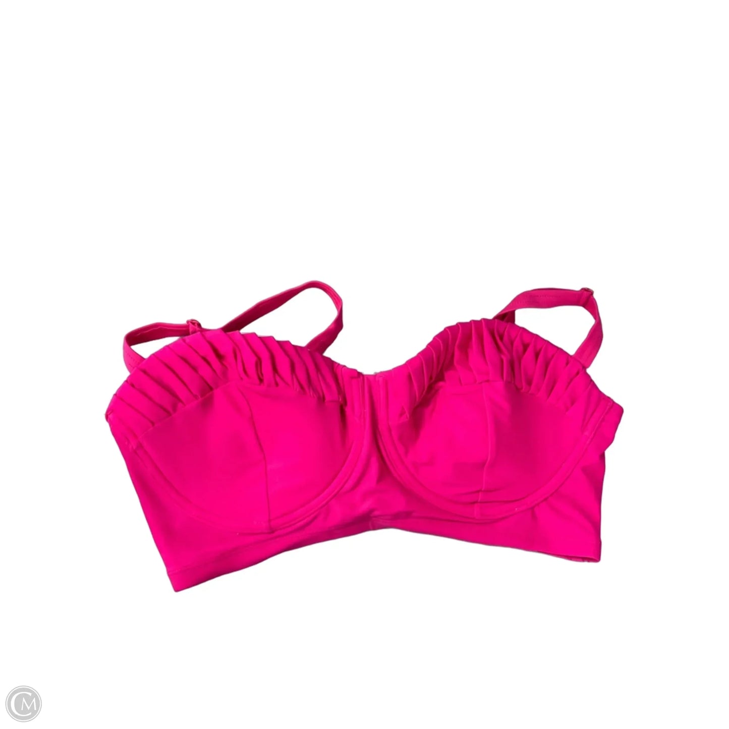 Swimsuit Top By Forever 21 In Pink, Size: 1x