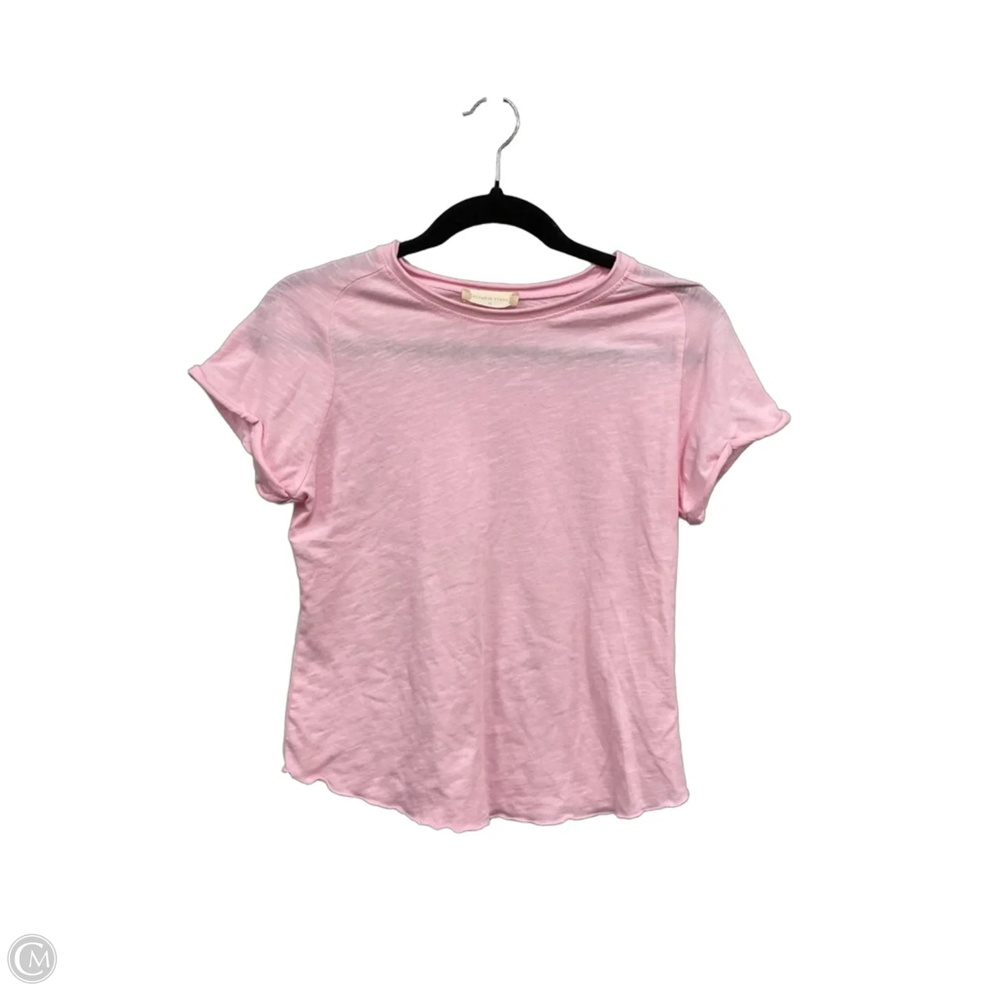 Top Short Sleeve By Altard State In Pink, Size: M