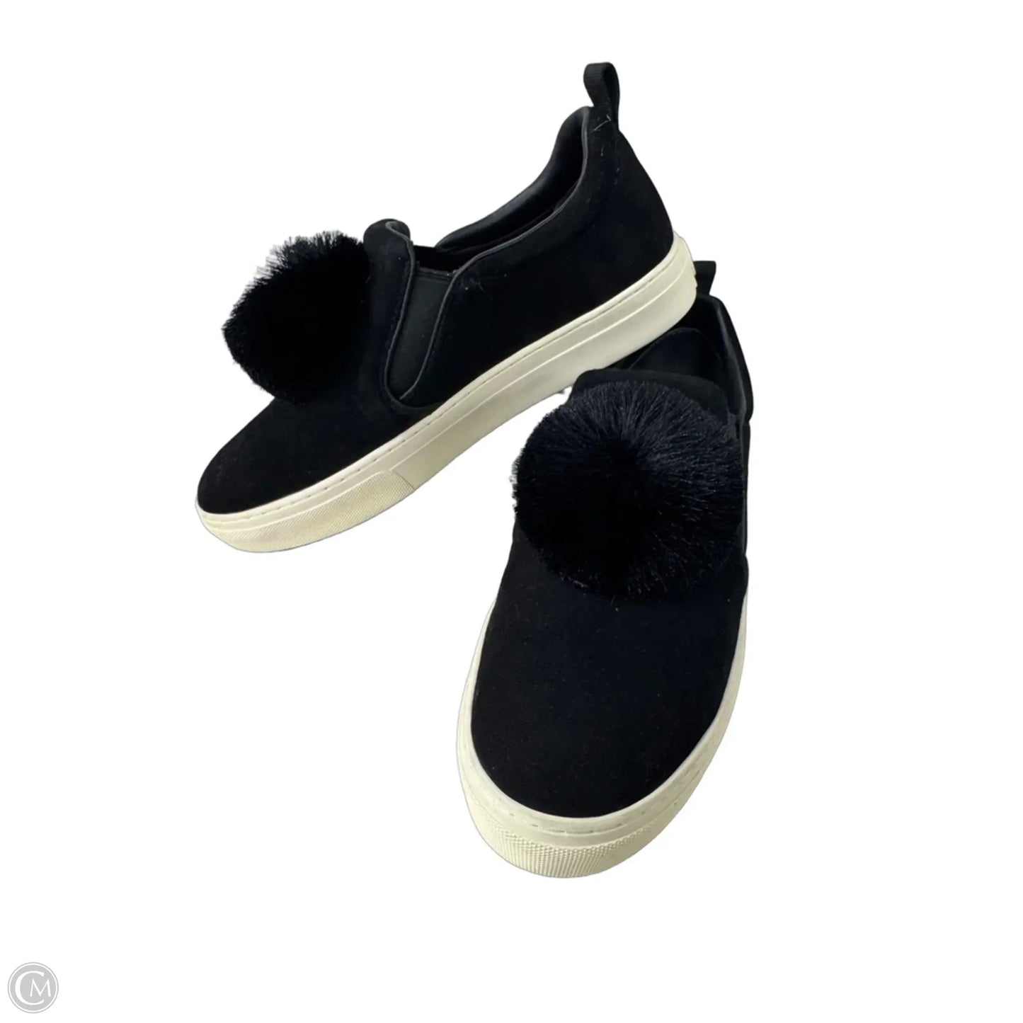 Shoes Designer By Tory Burch In Black & Cream, Size: 9.5