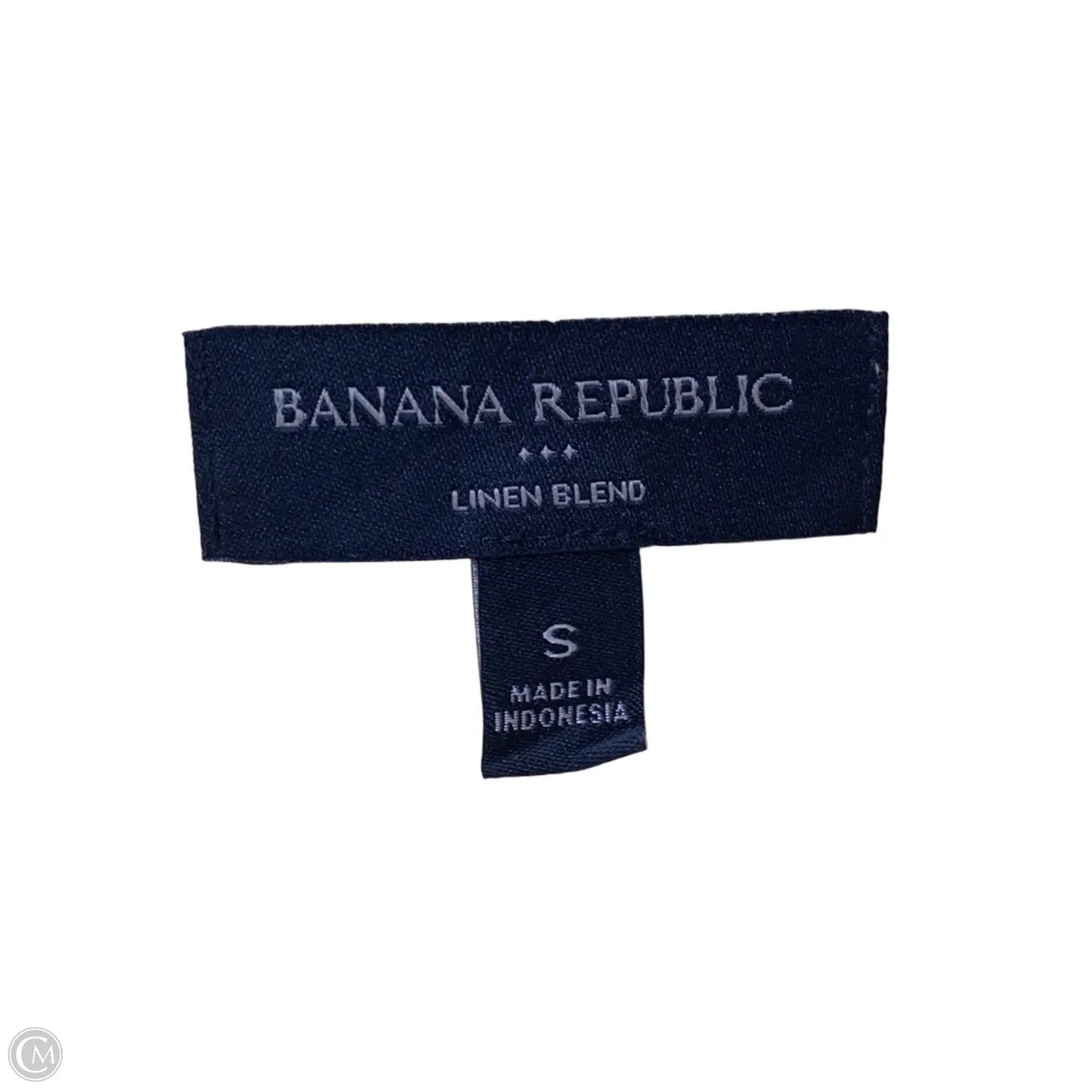 Top Sleeveless By Banana Republic In Yellow, Size: S