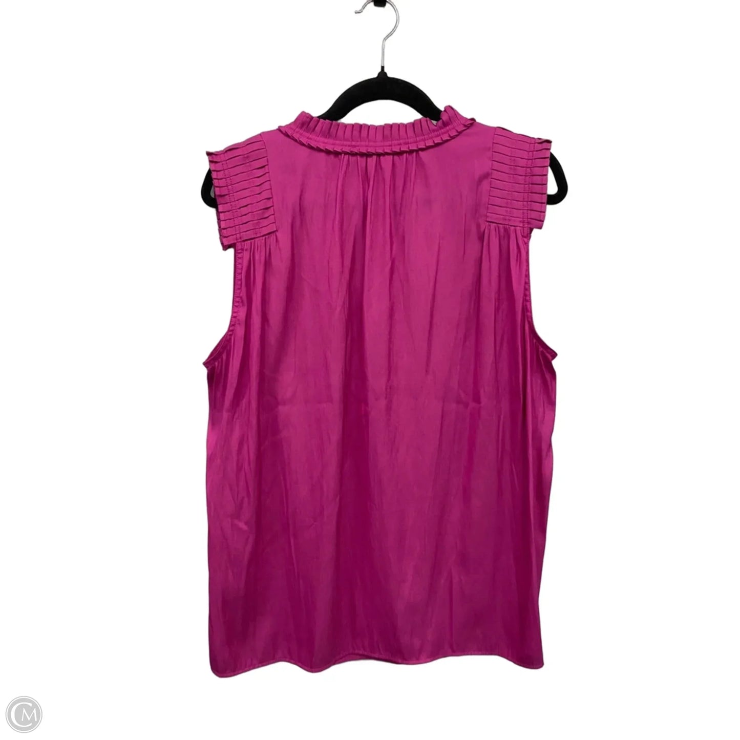 Top Sleeveless By Loft In Purple, Size: Xl