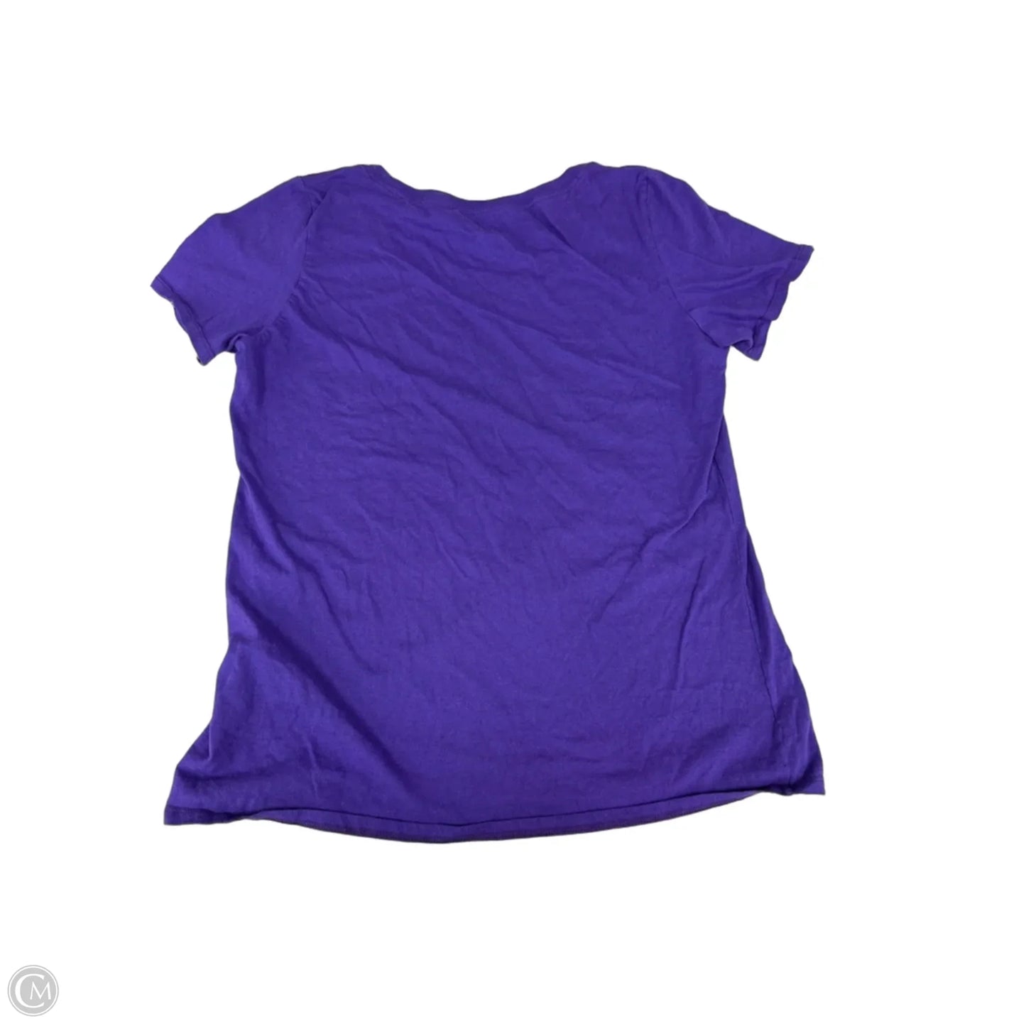 Top Short Sleeve Basic By Nike Apparel In Purple, Size: L