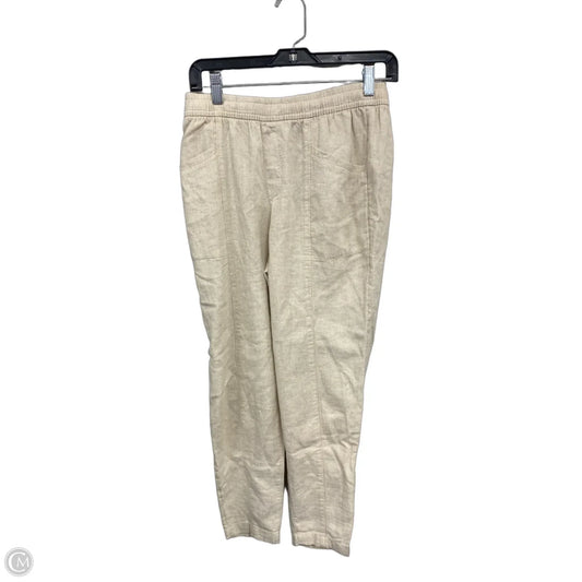 Pants Linen By Old Navy In Cream, Size: Xs