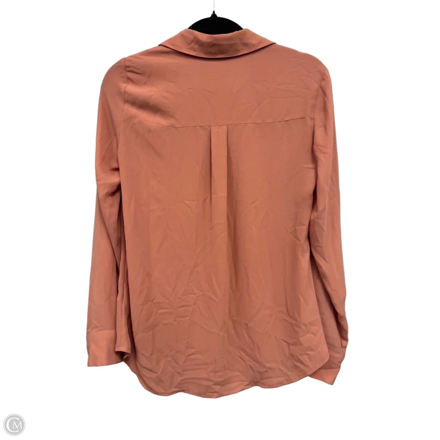 Top Long Sleeve By Express In Peach, Size: S