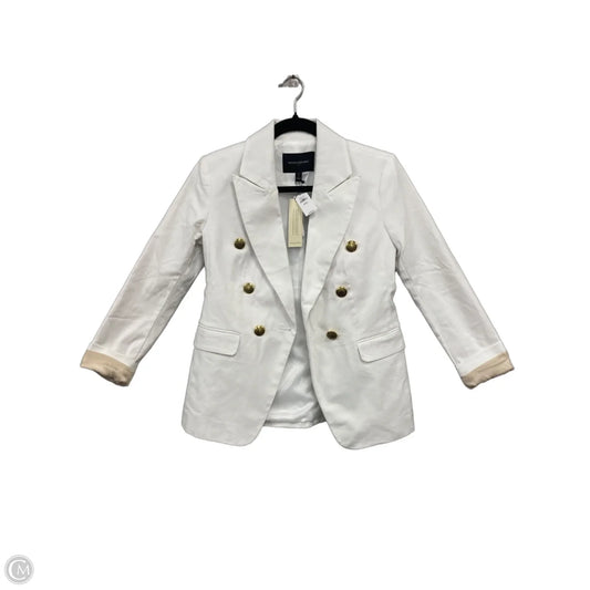 Blazer By Banana Republic In White, Size: 0p