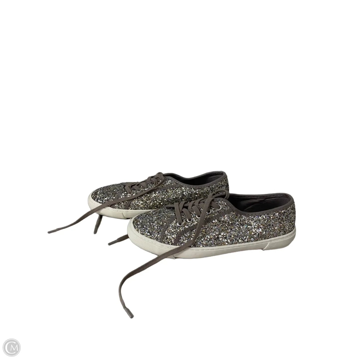 Shoes Sneakers By Old Navy In Gold & Silver, Size: 10