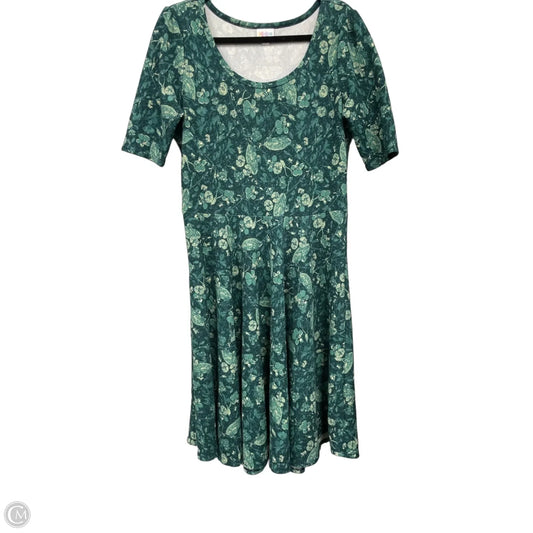 Dress Casual Midi By Lularoe In Green, Size: Xl