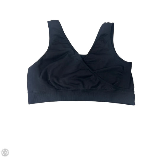 Athletic Bra By Clothes Mentor In Black, Size: 2x