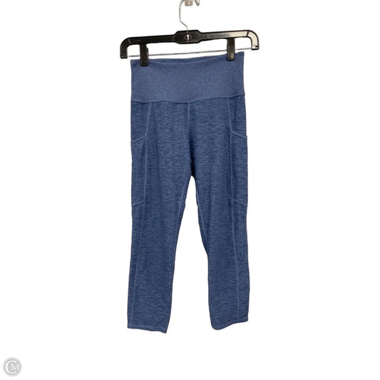 Athletic Leggings Capris By Kirkland In Blue, Size: S